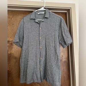 Zara Mens Button Down Size M Causal
